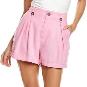NWT BCBGeneration Pleated Shorts Pink